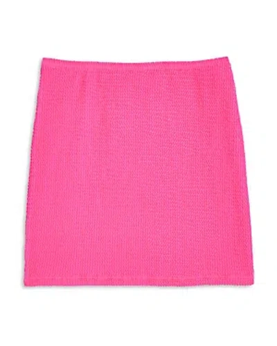 Limeapple Girls' Portia Crinkle Skirt - Big Kid In Fuchsia