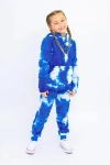 Limeapple Kids'  Minky Bubble Jogger Pants In Blue