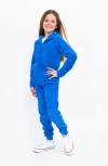 Limeapple Kids'  Minky Bubble Jogger Pants In Blue