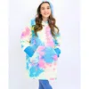 Limeapple Minky Bubble Overszied Hoodie Big Kid In Multi