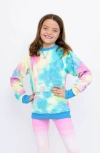 Limeapple Kids'  Minky Crewneck Sweatshirt In Multi