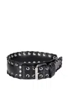 Limi Feu Eyelet Loop Headband In Black