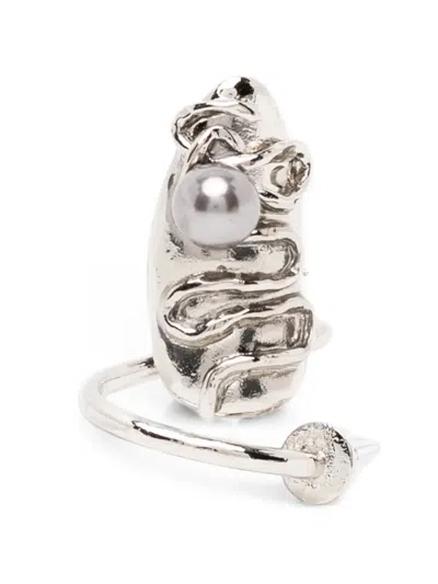 Limi Feu Nail Ring In Yellow