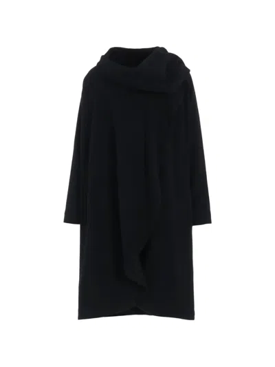 Limi Feu Shawl Collar Coat In Black