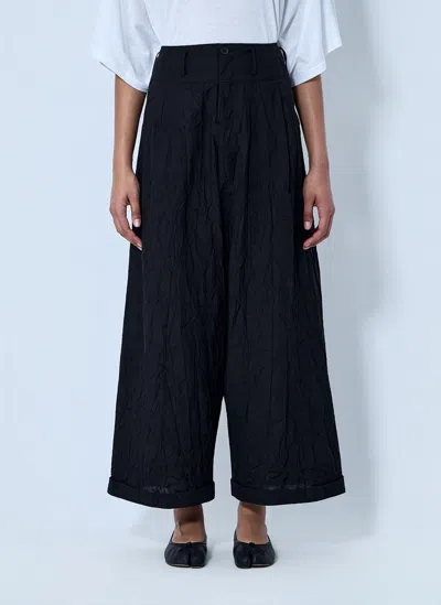 Limi Feu Wide Mackin Pants In Black