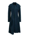 Limi Feu Woman Coat Deep Teal Size 2 Wool, Polyester