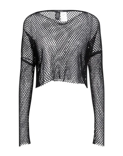 Limi Feu Woman T-shirt Black Size 4 Cotton
