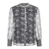 Liminal Women's Bloom Blouse - Black In Black