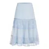 Liminal Women's Lizzy Skirt - Blue In Blue