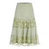Liminal Women's Lizzy Skirt - Green In Green