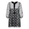 Liminal Women's Nora Tunic Dress - Black In Black