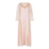 Liminal Women's Pink / Purple Siena Kurta Dress - Pink In Multi