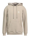 Limitato Man Sweatshirt Sand Size Xl Cotton, Elastane In Neutral