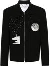 Limitato X Tom Hammick Dreamers Illustration-print Shirt Jacket In Black