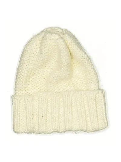 Pre-owned Limited Edition Beanie Hat In Ivory