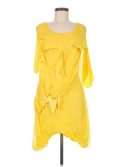 Pre-owned Limited Edition Casual Dress In Yellow