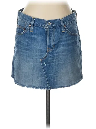 Pre-owned Limited Edition Denim Skirt In Blue
