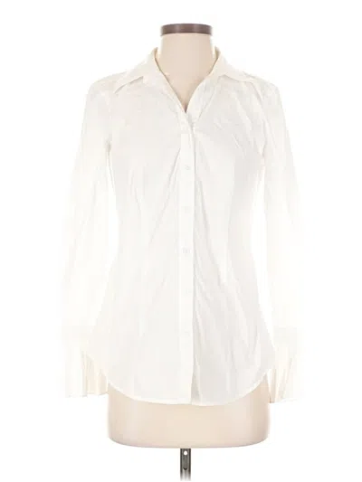 Pre-owned Limited Edition Long Sleeve Blouse In Ivory