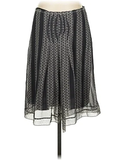 Pre-owned Limited Edition Silk Skirt In Black