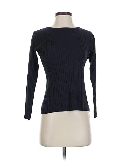 Pre-owned Limited London Paris New York Pullover Sweater In Black