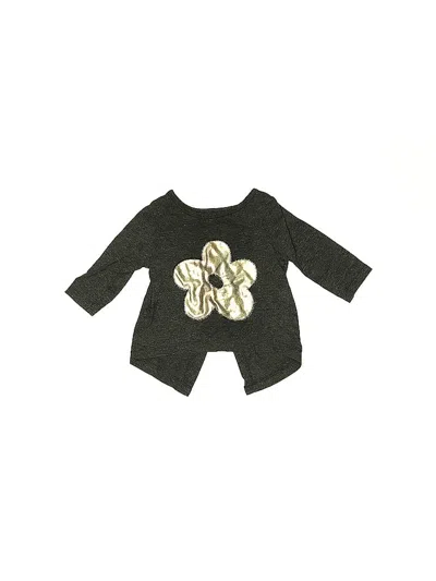 Pre-owned Limited Too Babies' 3/4 Sleeve T-shirt In Black