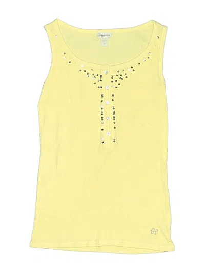 Pre-owned Limited Too Kids' Sleeveless T-shirt In Yellow