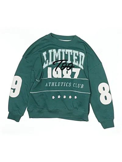 Pre-owned Limited Too Kids' Sweatshirt In Green