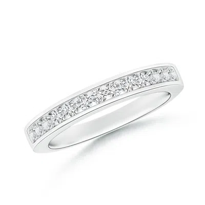 Pre-owned Limor 1/5ct Natural Diamond Womens Wedding Ring 14k White Gold