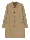 L'impermeabile Dean Trench Coat In Brown