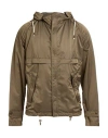 L'impermeabile Man Jacket Military Green Size 40 Polyester, Polyamide