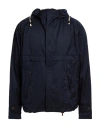 L'impermeabile Man Jacket Navy Size 44 Polyester, Polyamide In Blue