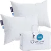 Lincove Cloud Canadian Down Luxury Sleeping Pillow - 625 Fill Power - 2 Pack