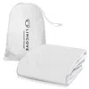 Lincove Quilted Fitted Elastic Mattress Protector - Breathable Braided Texture, Bed Topper, Covers Up To 16"
