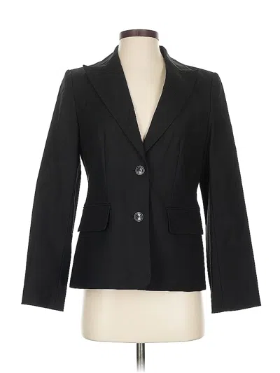 Pre-owned Linda Allard Ellen Tracy Blazer Jacket In Black