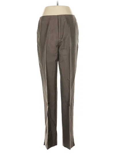 Pre-owned Linda Allard Ellen Tracy Casual Pants In Brown