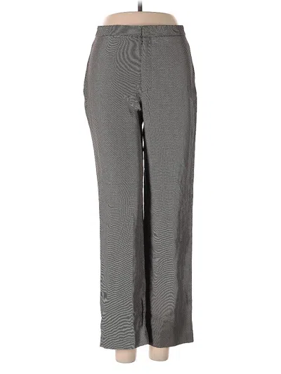 Pre-owned Linda Allard Ellen Tracy Dress Pants In Gray