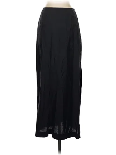 Pre-owned Linda Allard Ellen Tracy Formal Skirt In Black