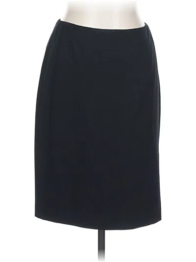 Linda Allard Ellen Tracy Formal Skirt In Blue