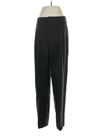 Pre-owned Linda Allard Ellen Tracy Track Pants In Black