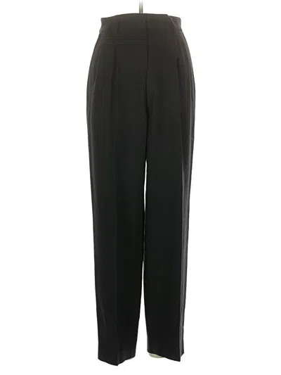 Pre-owned Linda Allard Ellen Tracy Wool Pants In Black