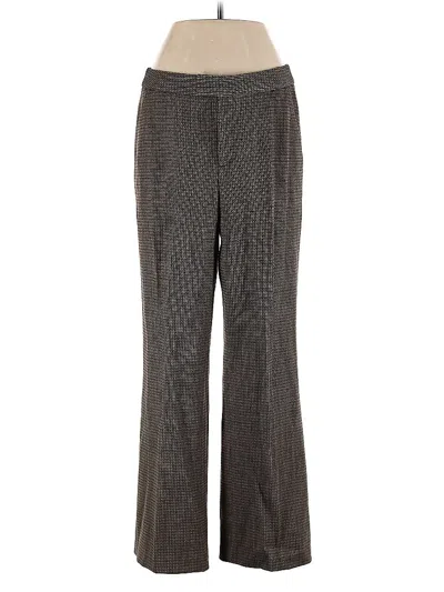 Pre-owned Linda Allard Ellen Tracy Wool Pants In Gray