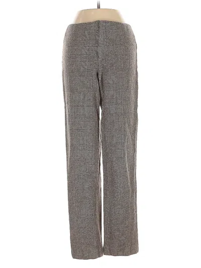 Pre-owned Linda Allard Ellen Tracy Wool Pants In Gray