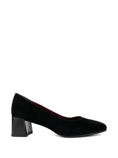 Linda Baumann Block Heel Pumps In Black