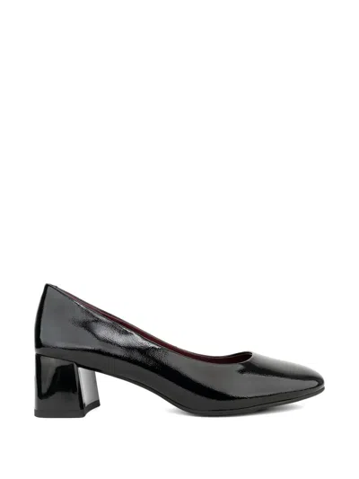 Linda Baumann Block Heel Pumps In Black