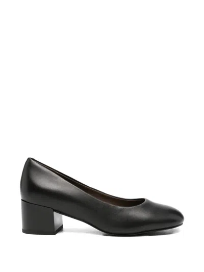 Linda Baumann Block-heel Pumps In Black