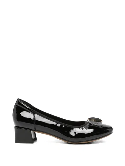 Linda Baumann Bow-detail Pumps In Black