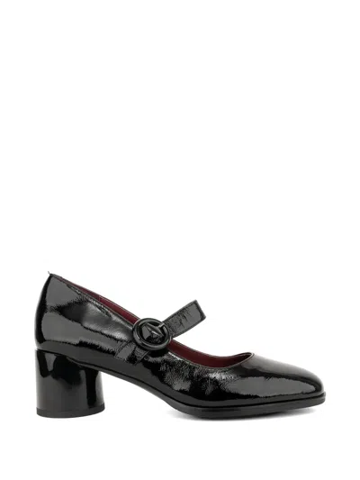 Linda Baumann Buckle Strap Pumps In Black