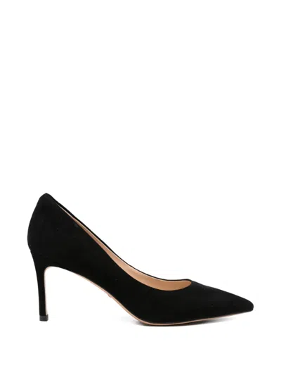 Linda Baumann Pointed-toe Pumps In Black