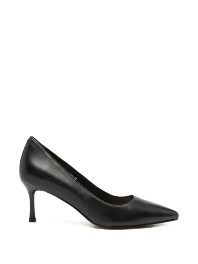 Linda Baumann Pointed-toe Pumps In Black
