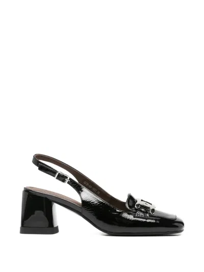 Linda Baumann Slingback Pumps In Black